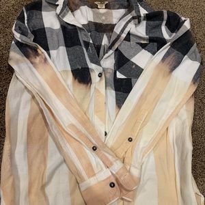 Flannel Bleach Shirt